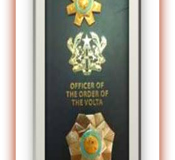 OFFICER OF THE ORDER OF VOLTA Ghana National Award