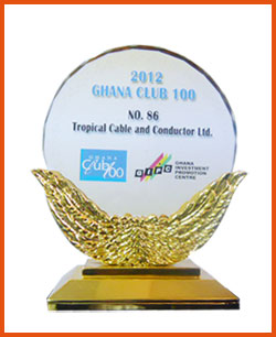 Tropical Cables in Ghana Club 100